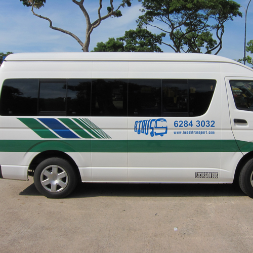 13 seater excursion bus rental